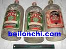 Vintage Neptune Jewell Hinckley & Schmitt 1 Gallon Glass Bottles Pure Distilled Water